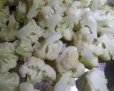 A picture of step 2 of Dry Gobi Manchurian.