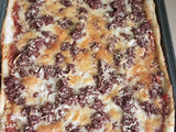 Pizza de res enlatada