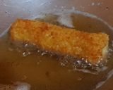 Foto langkah ke 6 dari resep Melted Mozarela Corndog Roti Tawar.