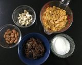 A picture of step 1 of Dates and Cornflakes Energy Bites.