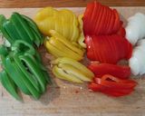 Krémes csirkés fajitas recept fázis 2 fotója