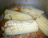 A picture of step 4 of Flavoured boiled maize.