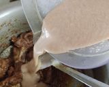A picture of step 6 of Mutton Quorma.