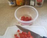 A picture of step 3 of Simple Homemade Oven Roasted Tomatoes.