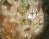 A picture of step 3 of Chicken Spaghetti and Vegetable soup 😀.