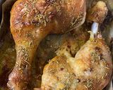 Rozmaringos csirke 🍗 spenótos zöldséges rizs 🍚🥢💕 recept fázis 1 fotója