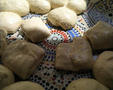 Foto del paso 1 de la receta: Pan de trigo Msemen Árabe