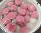 Foto langkah ke 9 dari resep Wedang Ronde Merah Putih.