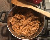 A picture of step 3 of Vegan Sarmale (stuffed cabbage leaves).