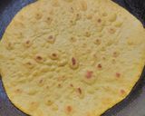 A picture of step 3 of Potato Saag Roll.