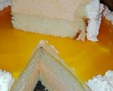 Foto del paso 6 de la receta Tarta de mousse de limón con bizcocho casero