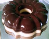Foto langkah ke 5 dari resep Puding Coklat Oreo kopi.