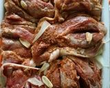 Káposzta ágyon sült pácolt csülök zöldségekkel Reni módra recept fázis 4 fotója