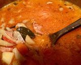 Tárkonyos palócleves recept fázis 3 fotója
