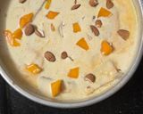 A picture of step 6 of Arabian mango pudding.