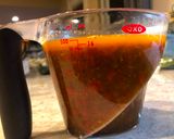 A picture of step 5 of Arroz con pollo (Rice with Chicken).