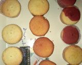 A picture of step 5 of Vanilla homemade cupcakes.