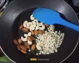 A picture of step 2 of Dhaniya Panjiri (Janmashtami Special).