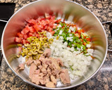 Foto del paso 3 de la receta: Ensalada de pasta con quesitos y orégano, “sin gluten “