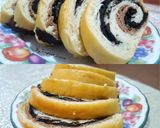 Foto langkah ke 6 dari resep Roti tawar motif (tanpa telur).