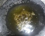 A picture of step 2 of Ragda patties.