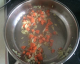 A picture of step 1 of Mushroom Veg Masala.