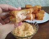 Foto langkah ke 7 dari resep Sandwich Goreng Ayam Udang.