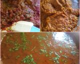 A picture of step 1 of Kashmiri Rajma.