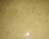 A picture of step 3 of Satvik Besan ka chilla.