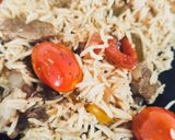 Foto del paso 9 de la receta: Arroz Basmati con Ternera, Pimientos, Cebolla, Cherrys y Yakiniku