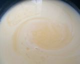 A picture of step 2 of Custard Powder Soft Ice cream.