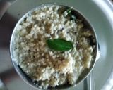A picture of step 3 of Venpongal with Kuthiraivali millet.