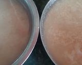 A picture of step 1 of Haldi Patra Pitha/Enduri Pitha(made with turmeric leaves).