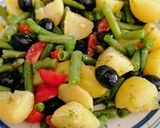 Foto del paso 7 de la receta: Ensalada templada de patata, judías y Halloumi