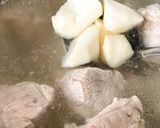 Hình bước làm 3 của món Canh Khoai Sọ Hầm Xương Heo
