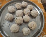 A picture of step 6 of Prawns Ball Puttu.