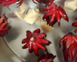 Foto del paso 1 de la receta: Chicha de saril también conocido como agua de Jamaica 🎄☃️