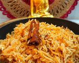 A picture of step 6 of CINNAMON SPICED, DRY FRUIT PULAO.