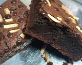 Foto langkah ke 7 dari resep Fudgy Chocolate Brownies syuperrrr nyoklattt.