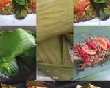 Foto langkah ke 4 dari resep Pepes teri bakar.