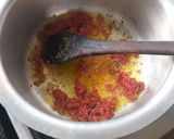 A picture of step 2 of Masalla chicken gizzards, liver n neck #Theme Challenge.