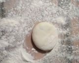 A picture of step 3 of Rumali Roti.