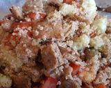 Foto del paso 4 de la receta: Fattoush de halloumi y quinoa