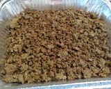 A picture of step 2 of Pizza Casserole.