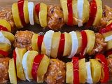 Glutén- és laktózmentes fasírozott vele sült körettel