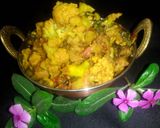 गोभी मटर आलू सब्ज़ी (gobi matar aloo sabzi recipe in Hindi) रेसिपी चरण 5 फोटो