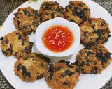 Hình bước làm 4 của món Đậu Hủ Rong Biển Chiên Giòn