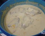 A picture of step 7 of Chicken in Corn Cream Sauce.