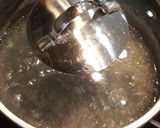 A picture of step 3 of Taro and Sago with Coconut Milk.
