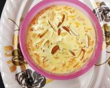 A picture of step 5 of Orange kheer.